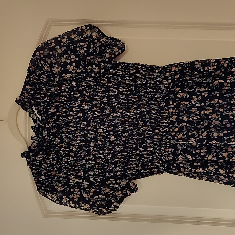 Petal and Pup Floral Dress